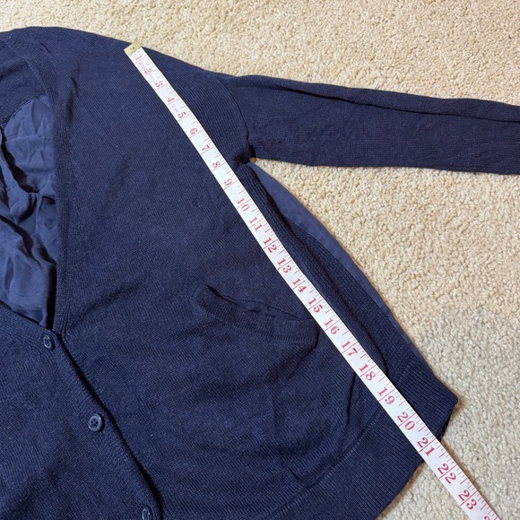 Lululemon Navy Blue Cardigan Cardi in the Front Size 4 - Picture 9 of 11